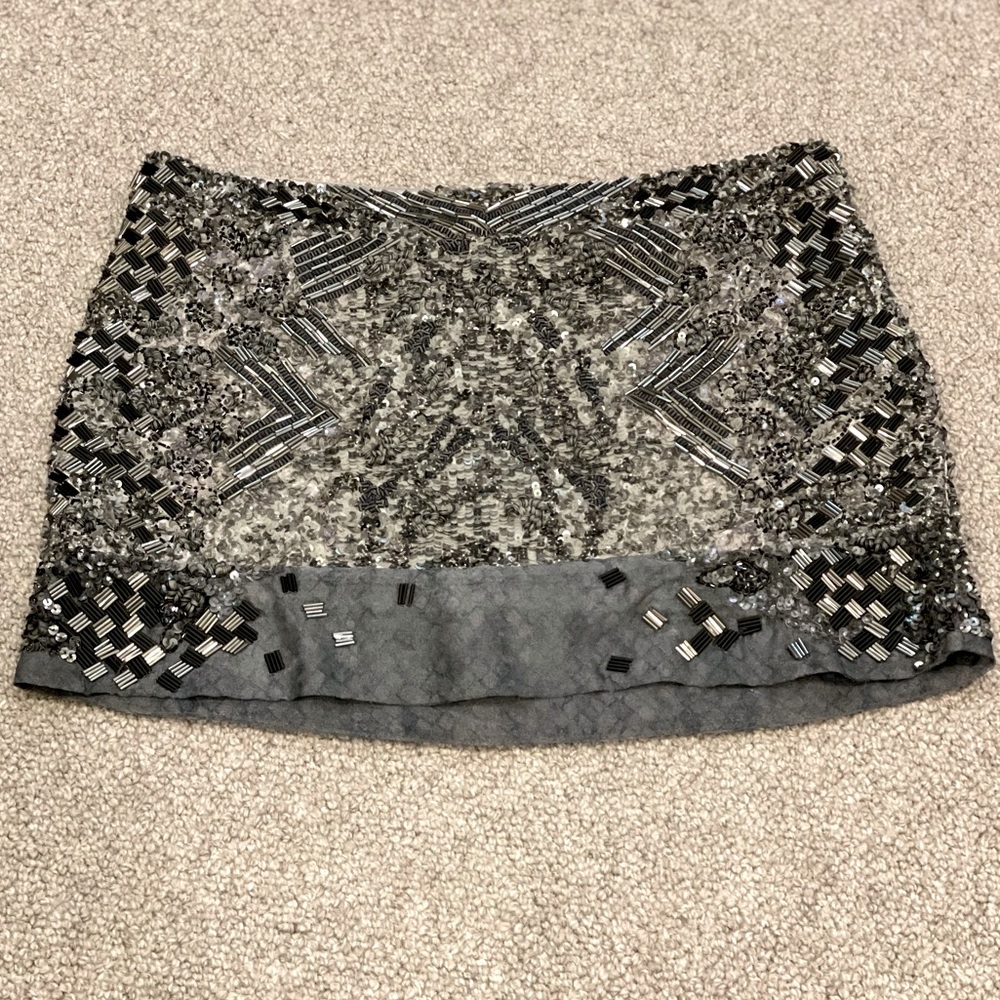 All Saints Beaded Skirt
